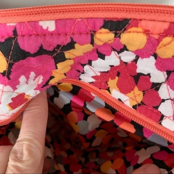 Vera Bradley Crossbody Multi-Zipper Bright Colored Purse - Picture 2 of 13